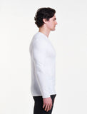 Essential Long Sleeve / White-T-Shirts & Tops-Mens