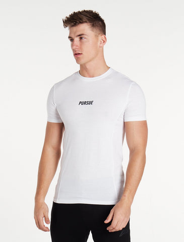 Essential T-Shirt / White-T-Shirts & Tops-Mens