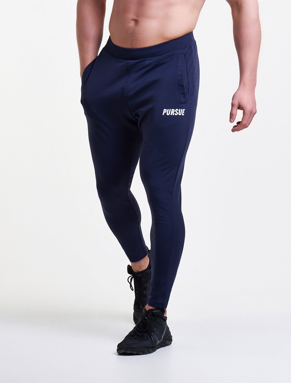 Essential Training Bottoms / Navy-Joggers & Bottoms-Mens