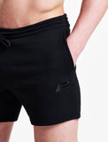 Icon Tapered Shorts / Black-Shorts-Mens