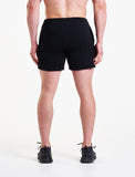Icon Tapered Shorts / Black-Shorts-Mens