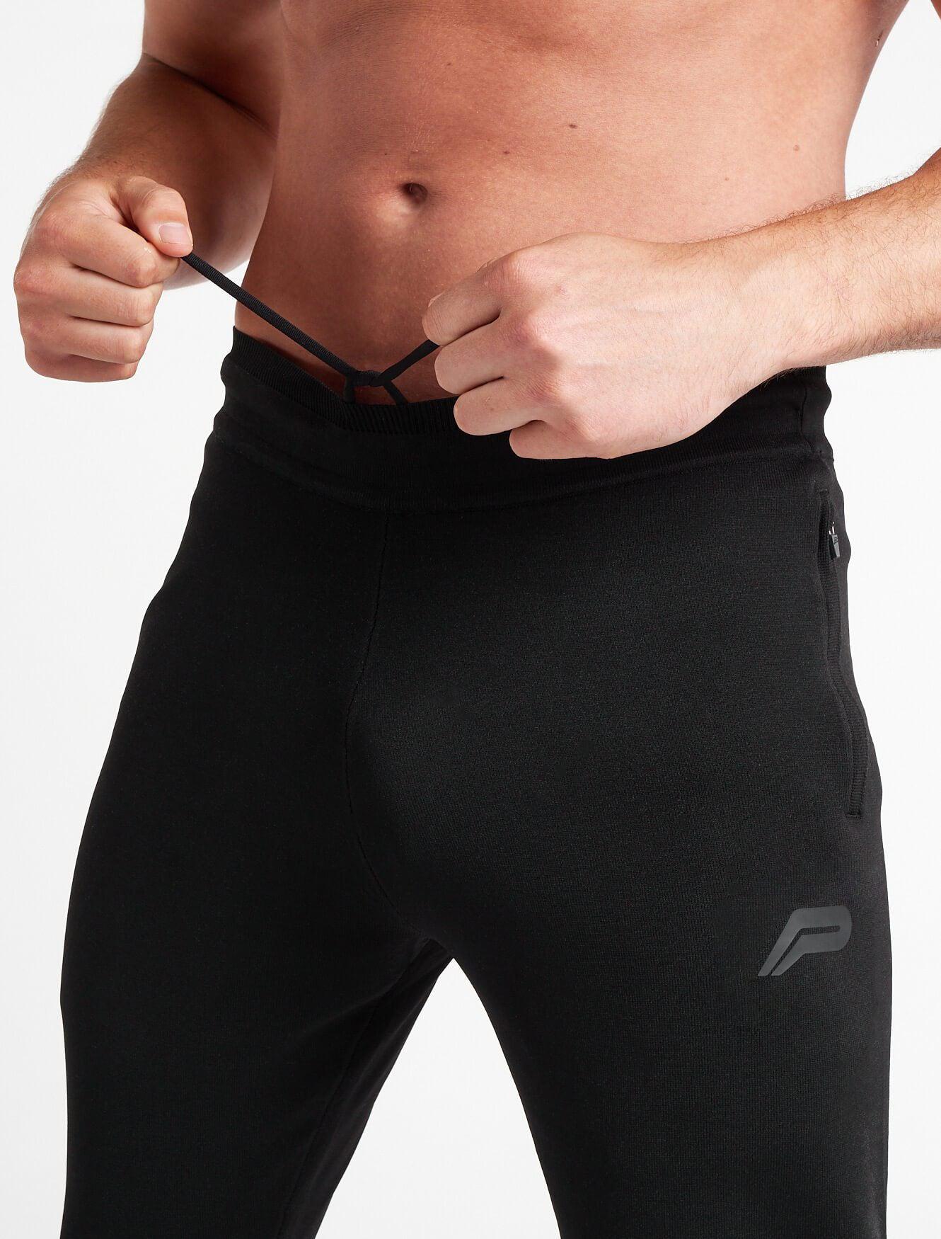 Seamless Stretch-Fit Bottoms / Blackout-Joggers & Bottoms-Mens