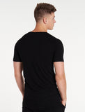 Team T-Shirt / Black-T-Shirts & Tops-Mens