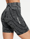 Sustainable Seamless Shorts / Black-Shorts-Womens