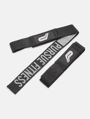 Gel Padded Lifting Straps / Black.White-Accessories-Accessories