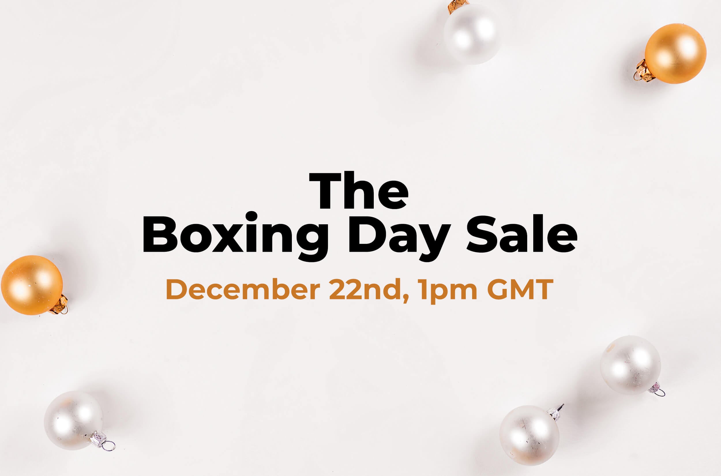 Boxing Day Sale | 2021