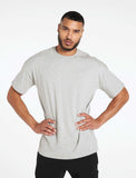 BodyBuilding T-Shirt / Grey-T-Shirts & Tops-Mens