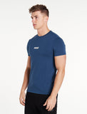 Essential T-Shirt / Blue-T-Shirts & Tops-Mens