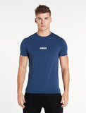 Essential T-Shirt / Blue-T-Shirts & Tops-Mens