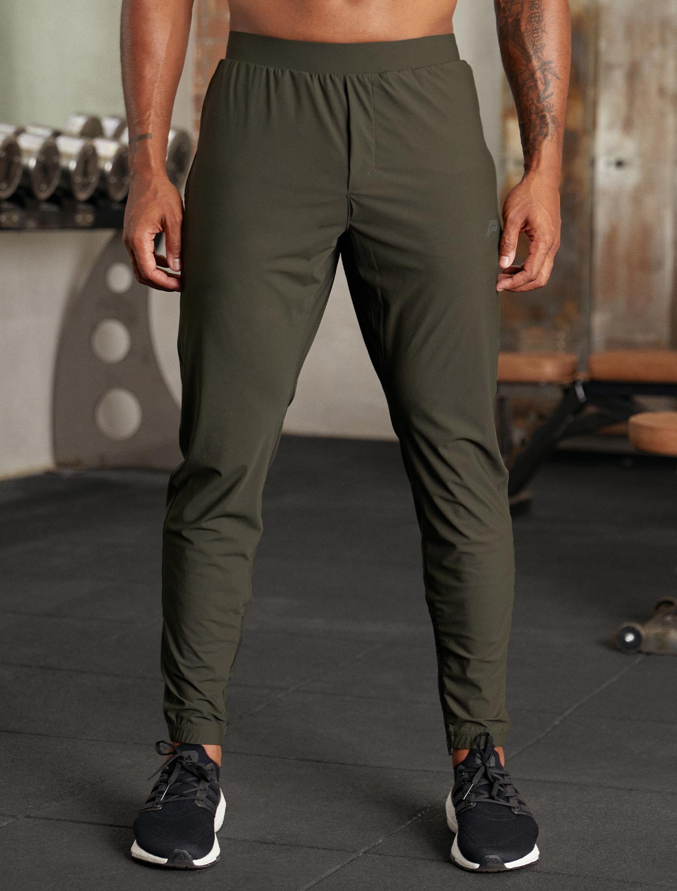 Mens-Hybrid Everyday Joggers / Dark Olive