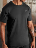 Mens-Hybrid Everyday T-Shirt / Black