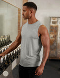 Mens-Hybrid Everyday Tank / Grey Marl