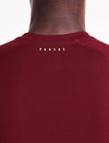 Icon T-Shirt / Burgundy-T-Shirts & Tops-Mens