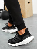 Icon Tapered Joggers / Black