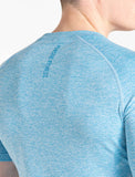 Intensity Seamless T-shirt / Blue Marl-T-Shirts & Tops-Mens