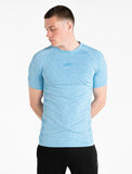 Intensity Seamless T-shirt / Blue Marl-T-Shirts & Tops-Mens
