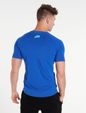 Offset T-Shirt / Royal Blue-T-Shirts & Tops-Mens