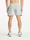 Performance Mid-Rise Shorts / Grey-Shorts-Mens