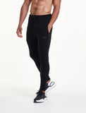 Pro-Fit Tapered Bottoms / Triple Black-Joggers & Bottoms-Mens