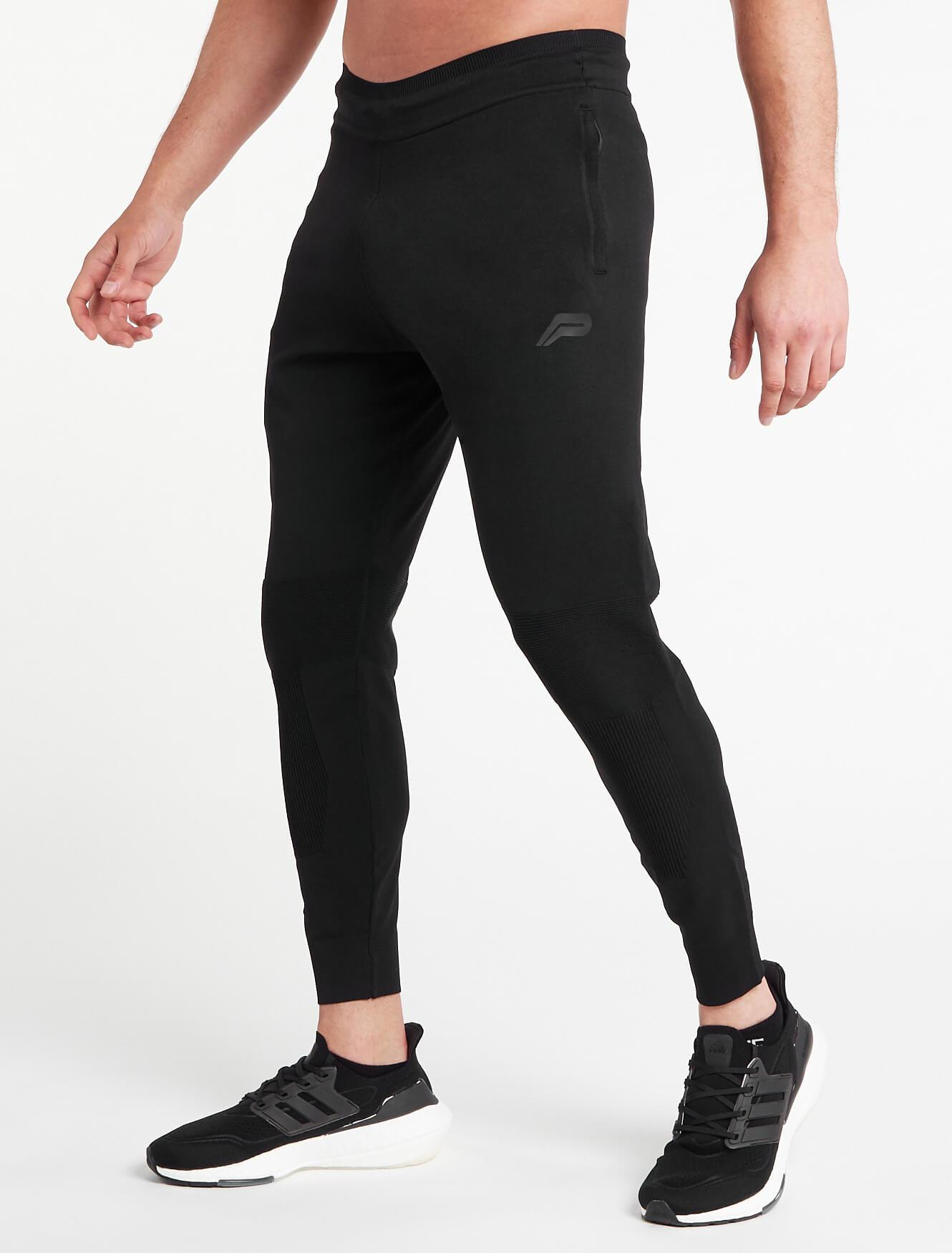 Seamless Stretch-Fit Bottoms / Blackout-Joggers & Bottoms-Mens