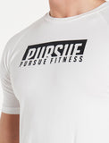 Team T-Shirt / White-T-Shirts & Tops-Mens
