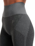 ADAPT Seamless Leggings / Black.Charcoal-Leggings & Bottoms-Womens