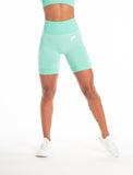 ADAPT Seamless Shorts / Aqua Teal-Shorts-Womens