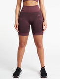 ADAPT Seamless Shorts / Black Cherry-Shorts-Womens