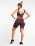 ADAPT Seamless Shorts / Black Cherry-Shorts-Womens