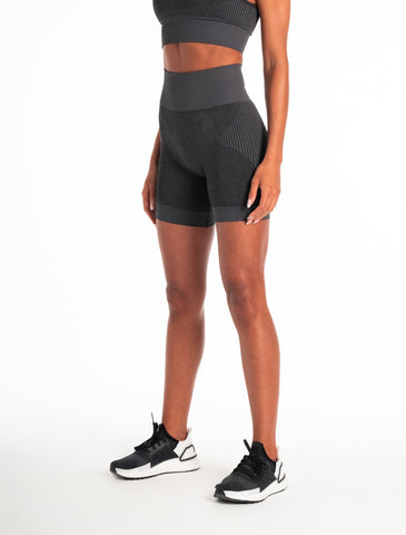 ADAPT Seamless Shorts / Black.Charcoal-Shorts-Womens