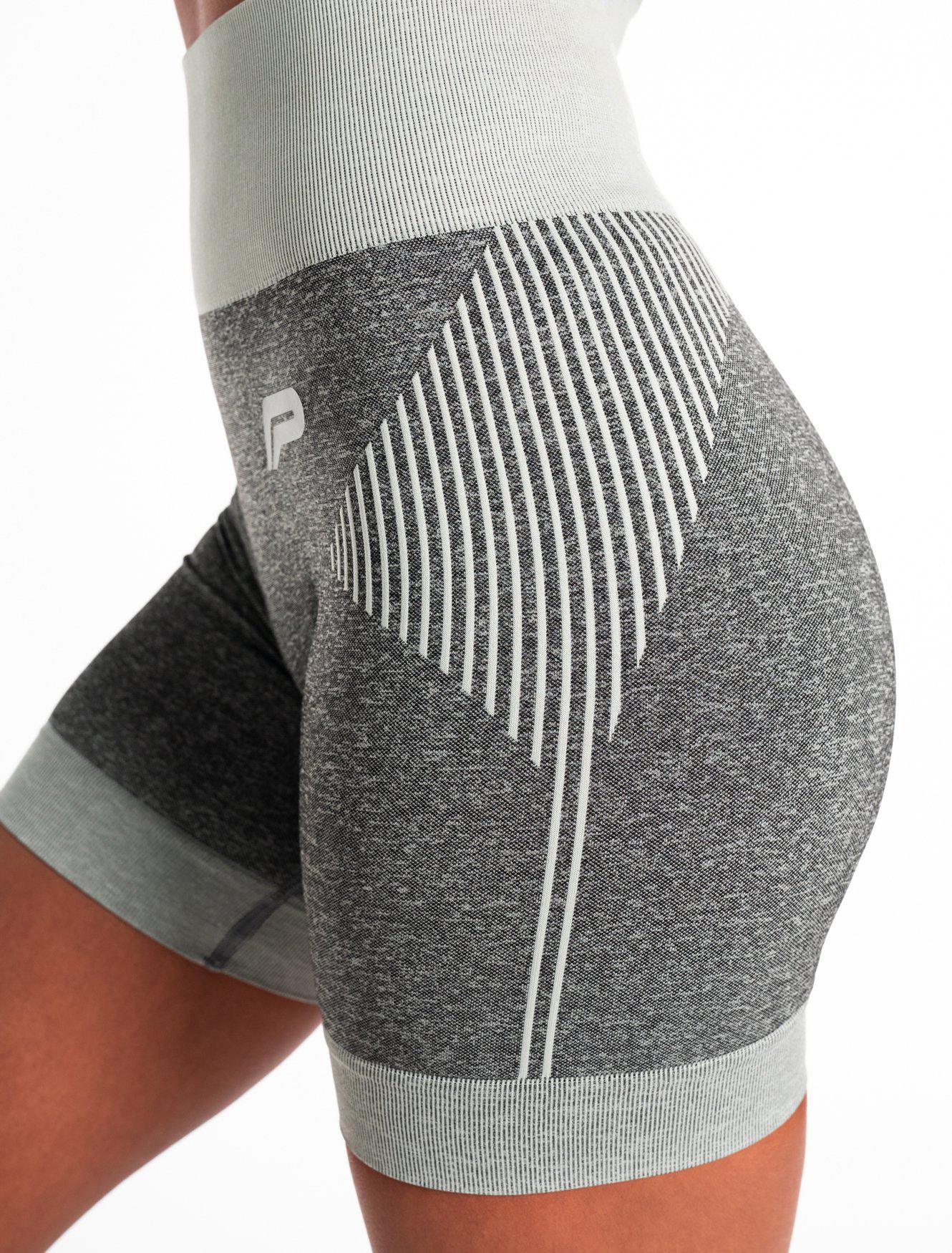 ADAPT Seamless Shorts / Light Grey-Shorts-Womens