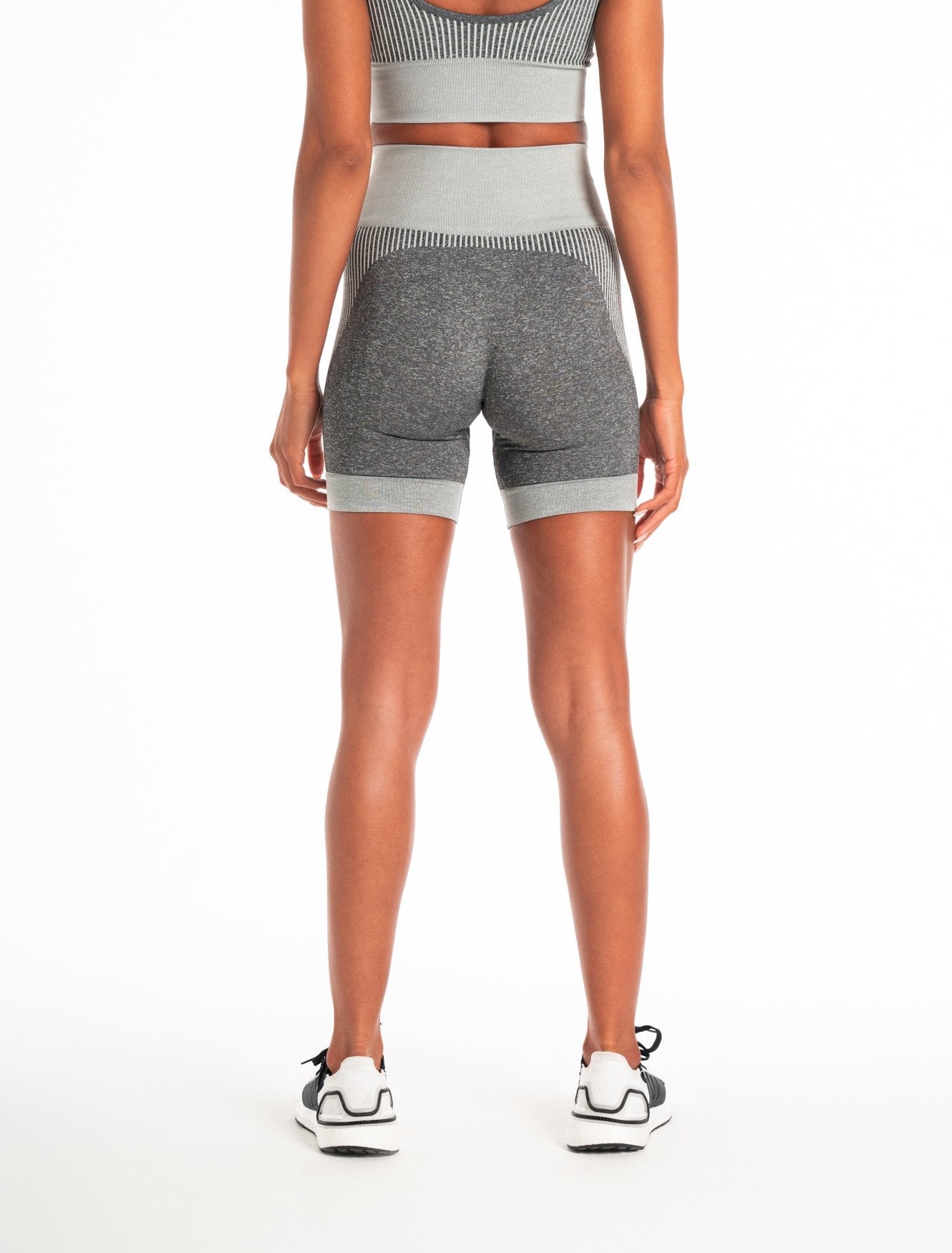ADAPT Seamless Shorts / Light Grey-Shorts-Womens