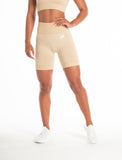 ADAPT Seamless Shorts / Marl Beige-Shorts-Womens