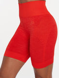 ADAPT Seamless Shorts / Red-Shorts-Womens