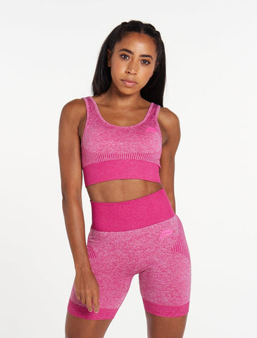 ADAPT Seamless Sports Bra / Power Pink-Sports Bras-Womens