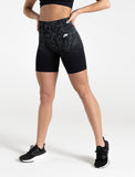 Cosmic Seamless Shorts / Black Ombre-Shorts-Womens