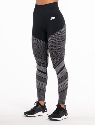 Impulse Seamless Leggings / Black-Leggings & Bottoms-Womens