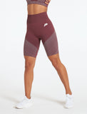 Impulse Seamless Shorts / Claret-Shorts-Womens