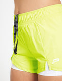 Pace Running Shorts / Volt Yellow-Shorts-Womens